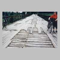 111-1196 Bruecke ueber den Pregel  in Wehlau im Jahre 1995.jpg